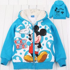 Mickey Mouse Hooded Fleece Jacket 